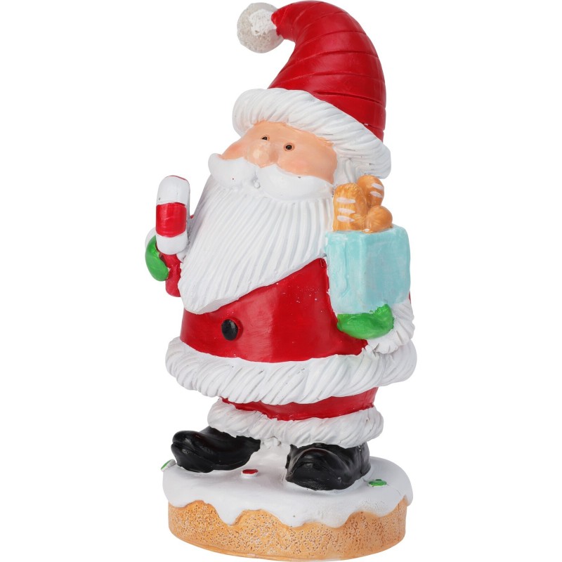 Papá Noel de resina, 10 x 14 cm. Pieza única