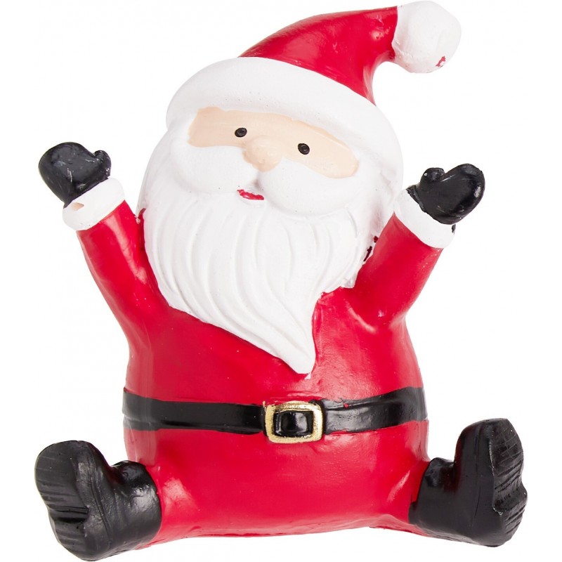 Figura de Papá Noel, 6x4x6 cm. Pieza única