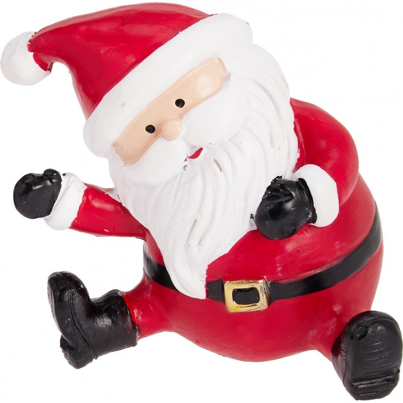 Figura de Papá Noel, 6x4x6 cm. Pieza única