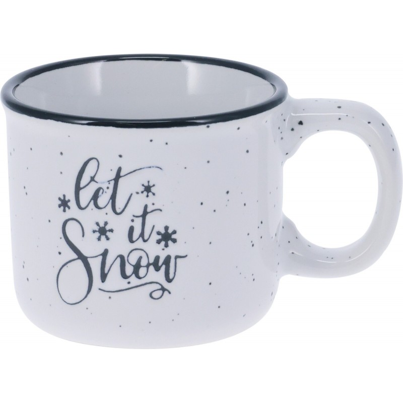 Taza de cerámica de gres de 90 ml. Pieza única