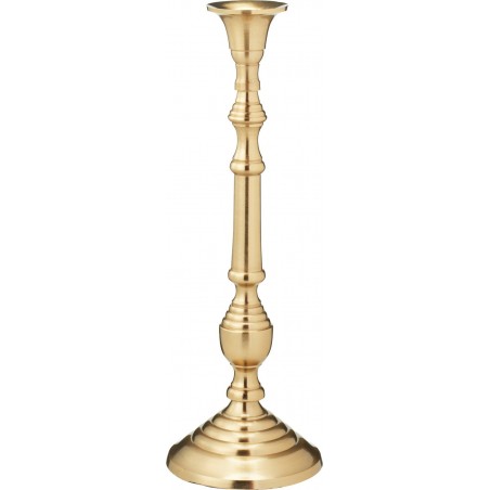 Candelabro dorado de 29 cm