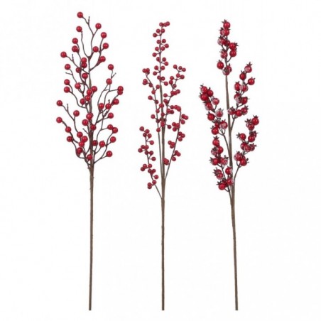 Rama con Frutos Rojos 67 cm. Pieza única.