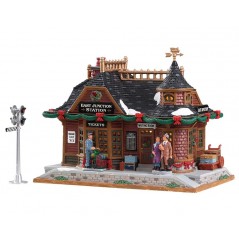 Lemax North Pole Railway Pack with Free Snow