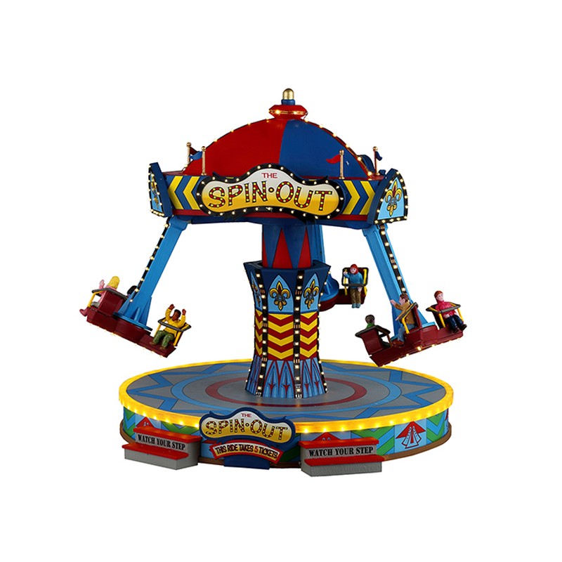 Paquete Deluxe Lemax Luna Park con Nieve gratis