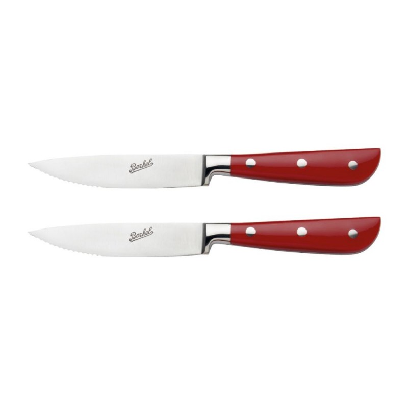 Berkel Classic Set 2 Coltelli da Bistecca Colore Rosso