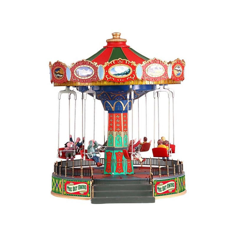 Paquete Deluxe Lemax Luna Park con Nieve gratis