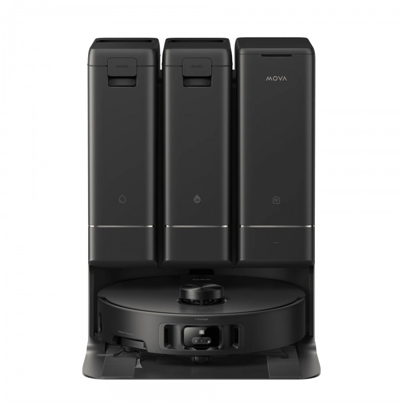 MOVA Z50 VIM Ultra Complete Robot Aspirapolvere & Lavapavimenti  2-in-1