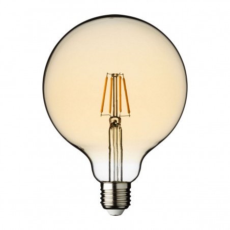 Bombilla E27 Vintage Globo Ø 125 Blanco Cálido 4W