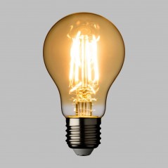 Bombilla E27 Vintage Drop Ø 60 Blanco Cálido 2W