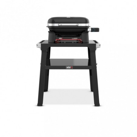 Barbacoa Weber Eléctrica Lumin Compacta con Soporte Negro Cód. 1501653