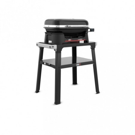 Barbacoa Weber Eléctrica Lumin con Soporte Negro Cód. 1501652