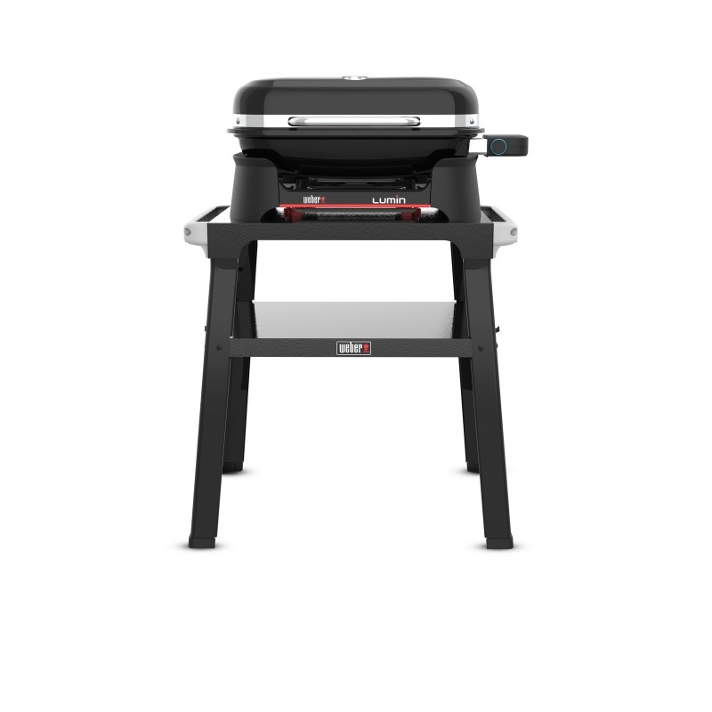 Barbacoa Weber Eléctrica Lumin con Soporte Negro Cód. 1501652