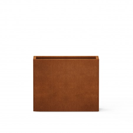 Jardinera alta Herstera DIVIDER de acero corten 100x40x80 cm