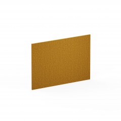 HERSTERA Acoustic Panel Fabric Covered 119x79x1.8 cm Mustard Yellow