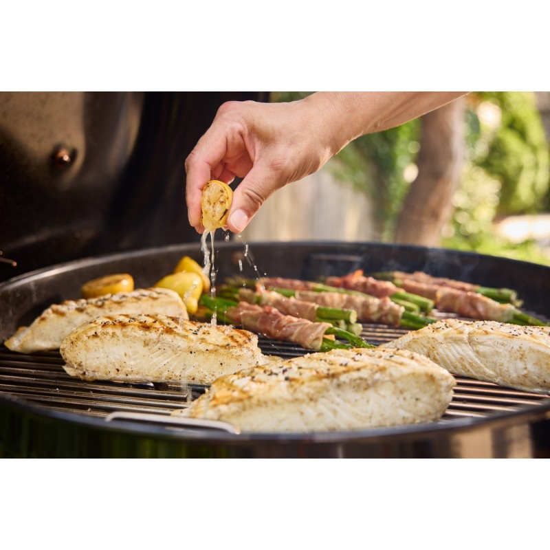 Barbacoa Weber de Carbón Master-Touch GBS 5755 Ø 57 cm Azul Océano Profundo Cód. 1502205