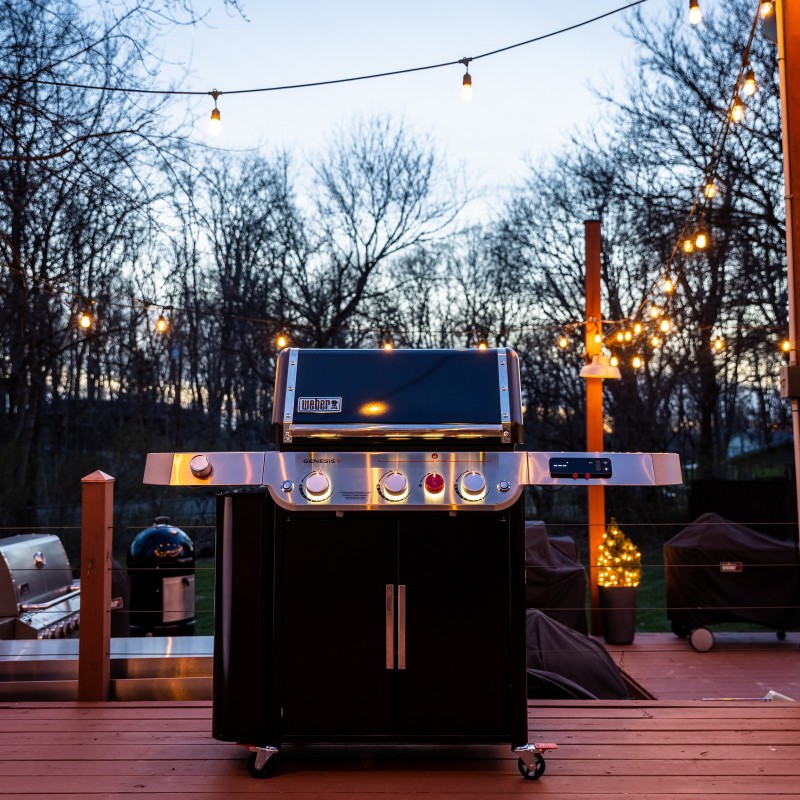 Barbacoa Weber de Gas Genesis EPX-335W Negra Cód. 1501905