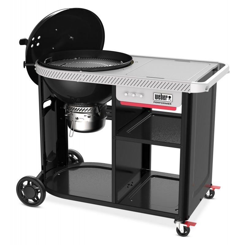 Barbacoa Weber de Carbón Performer Premium Ø 57 cm Negro Cód. 1501966