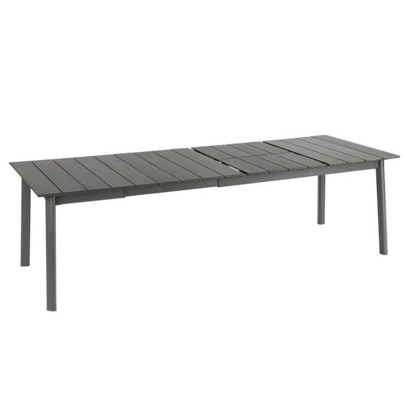 Mesa de Jardín Extensible ORON 100 x 200-260 cm LaFuma LFM5403 Titanio/Titanio