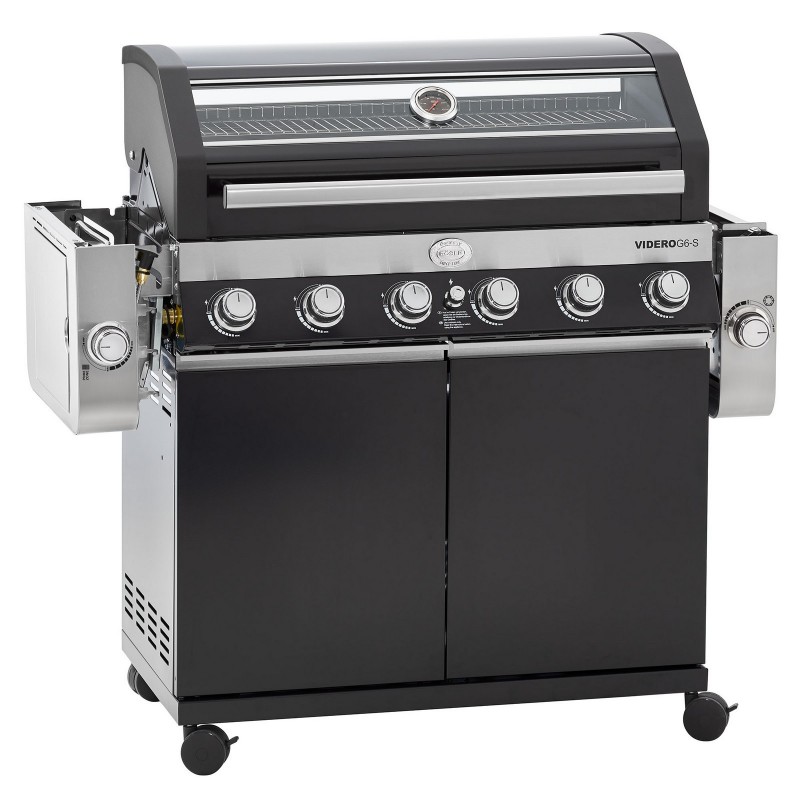 Barbacoa Rösle de gas VIDERO G6-S Vario+ Negra Cód. 250532