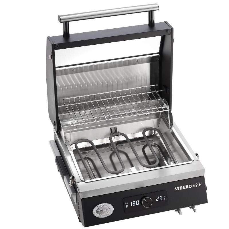 Rösle Electric Portable Barbecue VIDERO E2-P EU Black cod. 250582