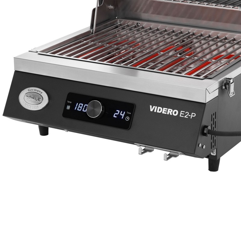 Rösle Electric Portable Barbecue VIDERO E2-P EU Black cod. 250582
