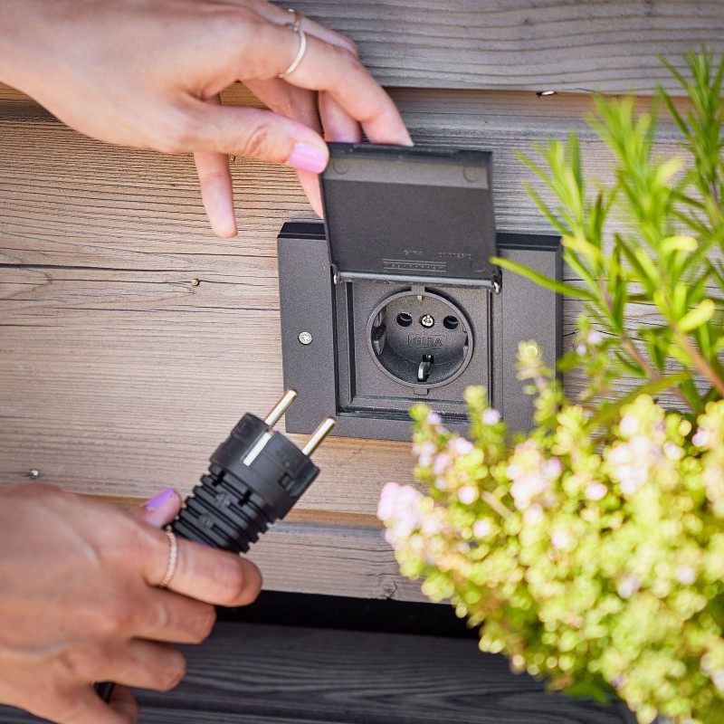 Barbacoa Rösle eléctrica portátil VIDERO E2-P EU Negra Cód. 250582