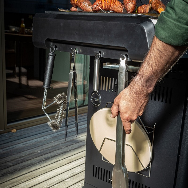 Barbacoa Rösle de gas ALLFLAME Hero 6 Negra Cód. 251058