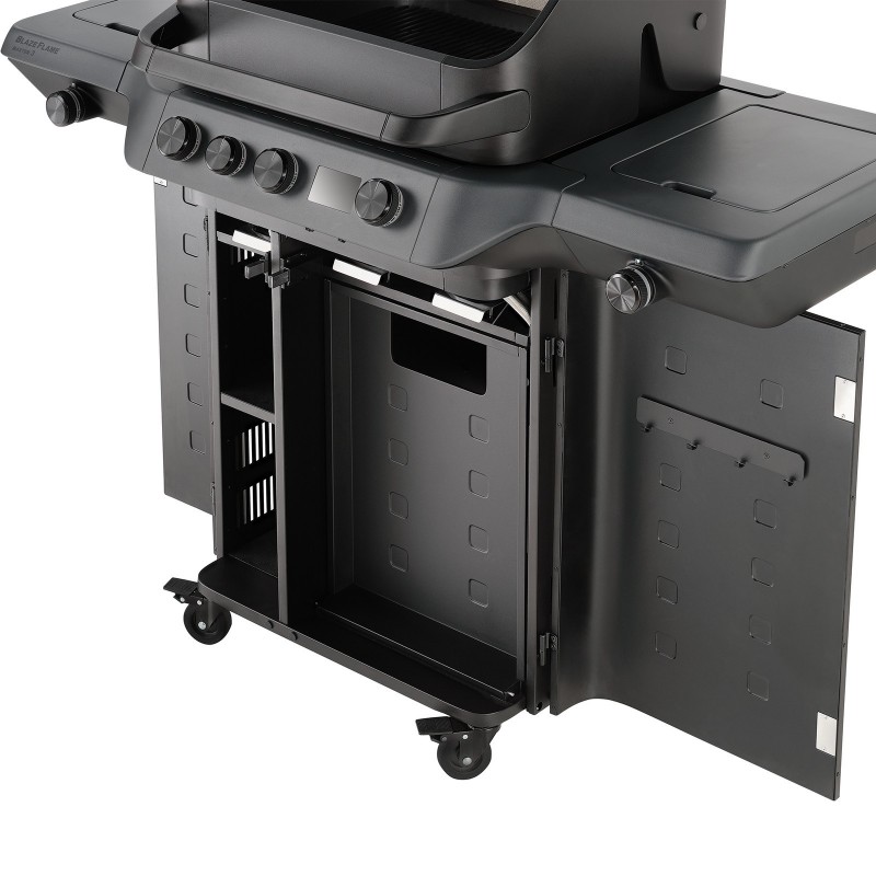 Barbacoa Rösle de gas BLAZEFLAME Master 3 Negra Cód. 251062