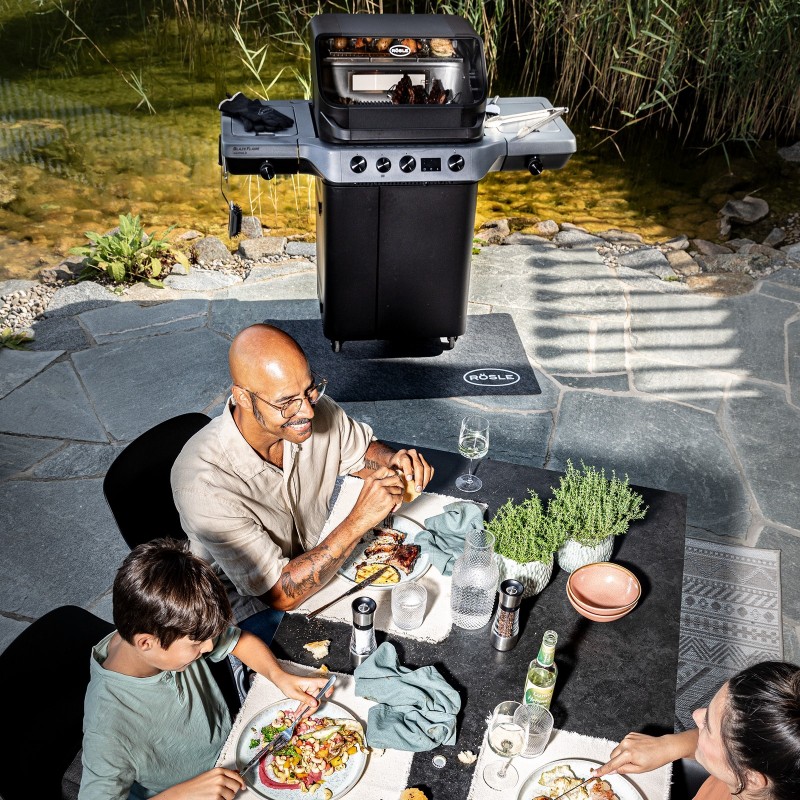 Rösle Gas Barbecue BLAZEFLAME Master 3 Black cod. 251062