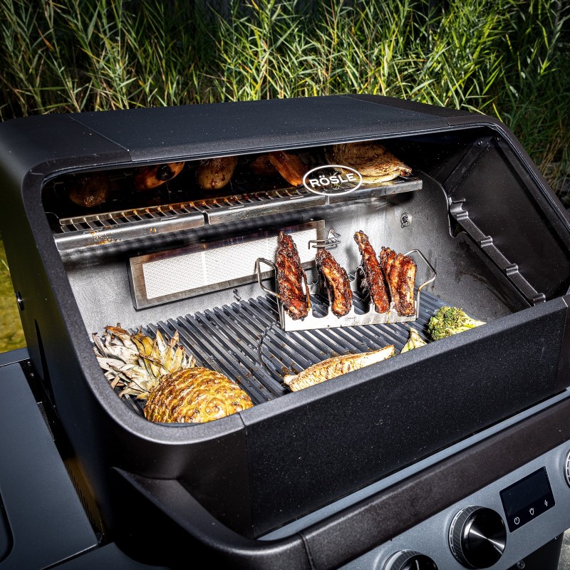 Rösle Gas Barbecue BLAZEFLAME Master 3 Black cod. 251062