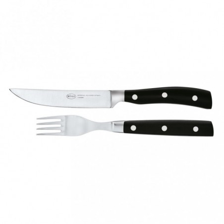 Rösle Steak Cutlery Set in Wooden Box 4 pcs cod. 250146