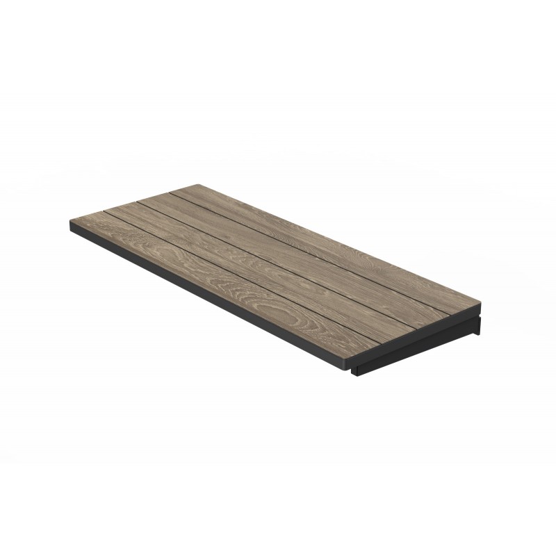 Keter Mesa Extensible Porto Nova 200 Negro y Ashwood