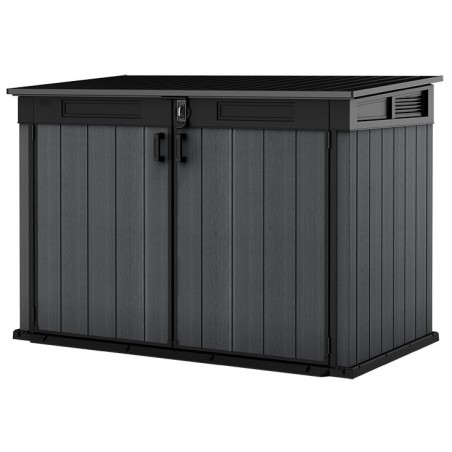 Keter CORTINA MEGA Armario para Herramientas de Resina Gris