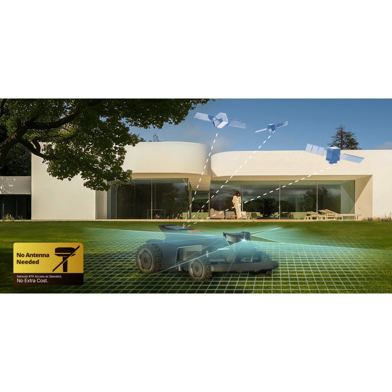 Segway Navimow X430E AWD Robot Cortacésped Automático - hasta 3000 m²