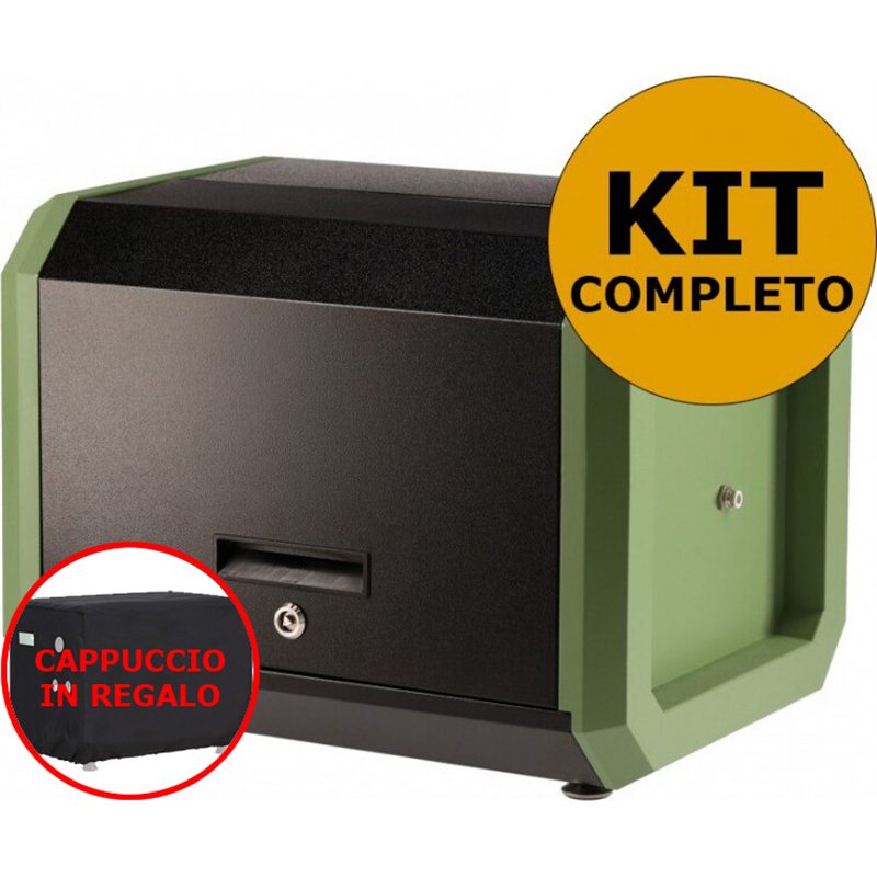 Stocker Stocker Kit Completo Geyser Pro Repelente Automático de Mosquitos Profesional Hasta 3600 m2