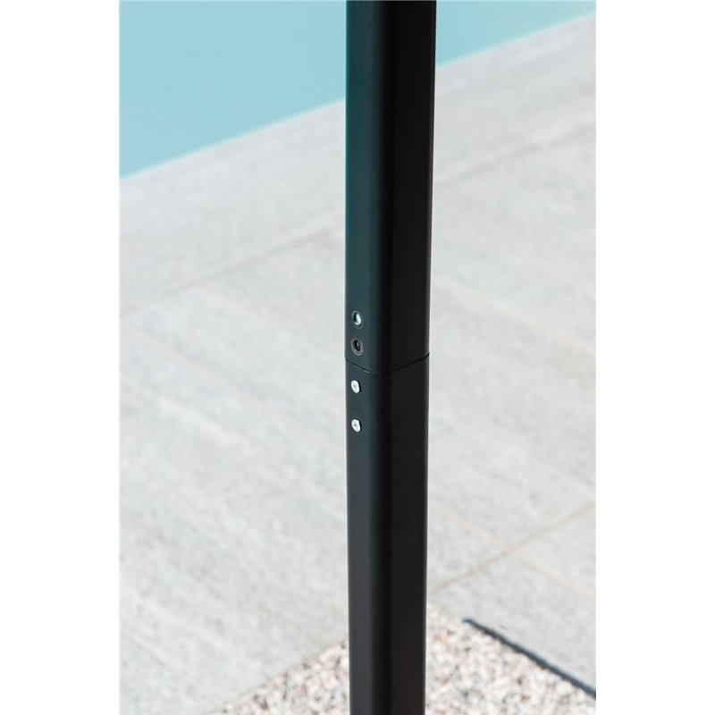 Greenwood Iron Garden Parasol with Side Pole Ø2.7 m Ecru - Anthracite