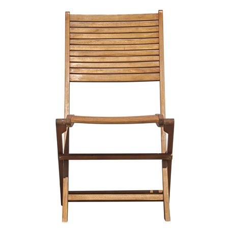 Sedia Pietrasanta In Acacia - Pieghevole