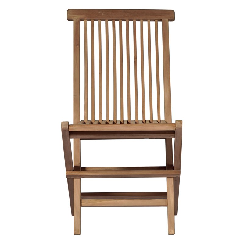 Greenwood Salina Teak Garden Garden Chair without Armrests - Folding