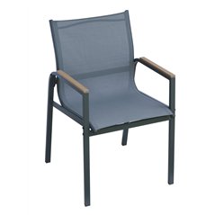 Dining Set Tarquinia In Ferro - Antracite