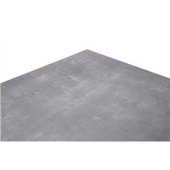 Tavolo Amantea 220x100 cm - Piano In Resina Grigio - Antracite