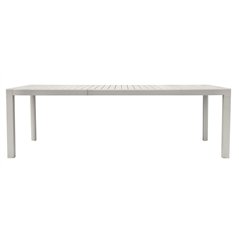 Tavolo Naxos In Alluminio 160/240x90 cm - Creta - Allungabile