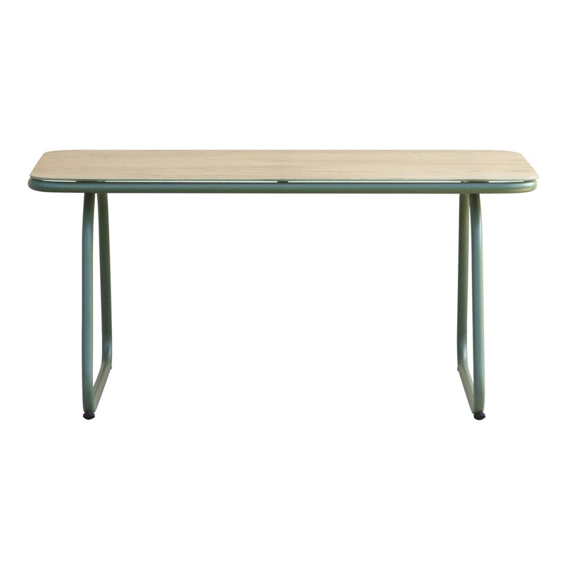 Juego de planchas Tinos - Textilene ecru - Verde Greenwood