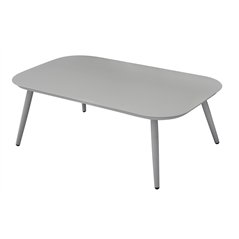 Set Montpellier In Alluminio - Corda Beige - Creta