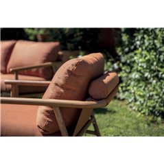 Set Cartagena In Alluminio - Effetto Legno