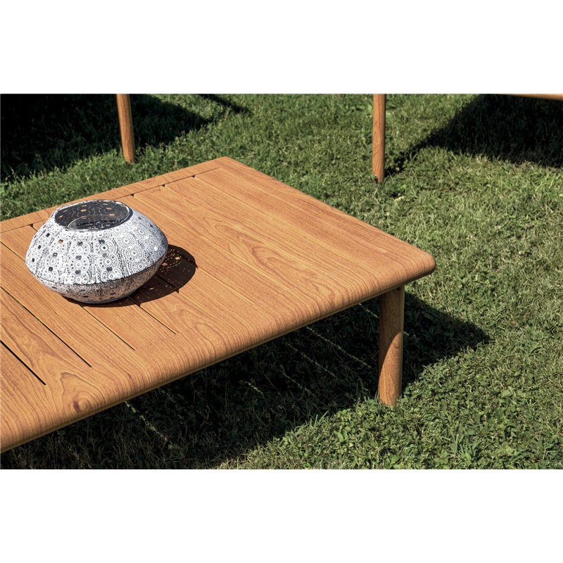 Greenwood Cartagena Aluminum Set - Wood Effect