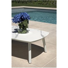 Set Cadice In Alluminio - Bianco