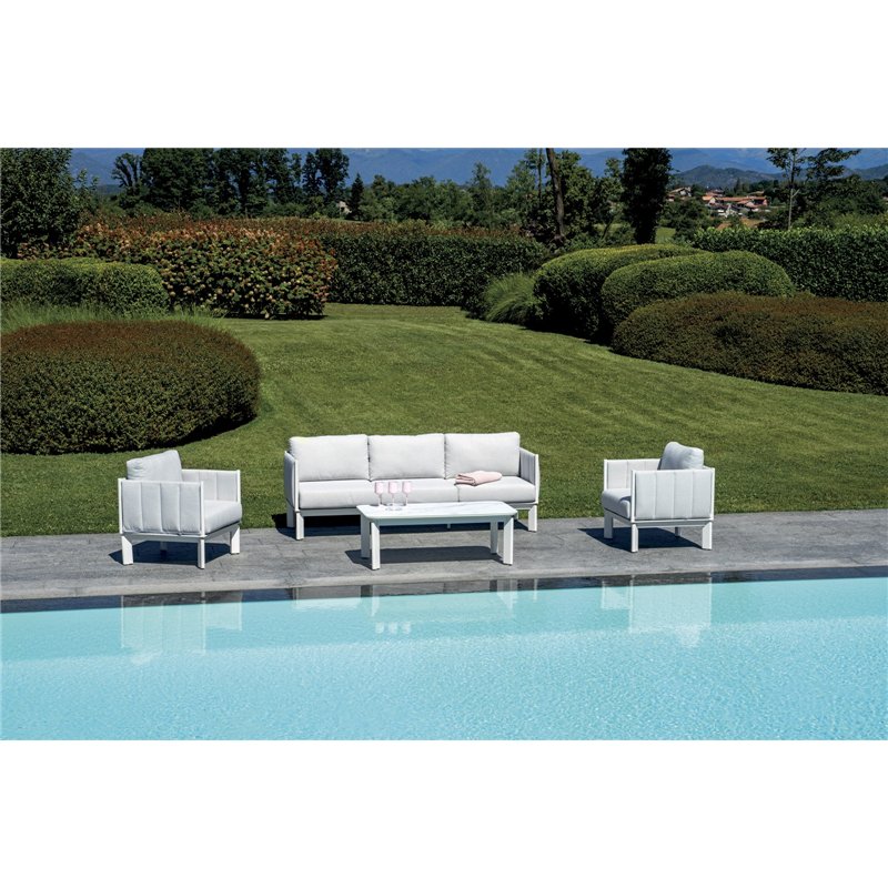 Juego de aluminio Cannes - Blanco Greenwood Juego de aluminio Cannes - Blanco Greenwood