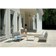 Set Angolare Tunisi - Bianco