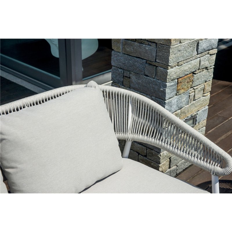 Juego de aluminio Cap-Ferrat - Cuerda blanca - Blanco Greenwood