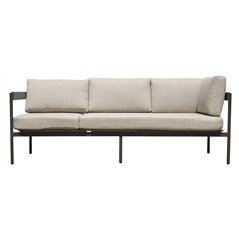 Set Angolare Torvaianica In Alluminio - Antracite